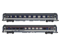 Pirata PI6095 - N - 2-tlg. Set Personenwagen Jan Kiepura, DB AG, Ep. V-VI